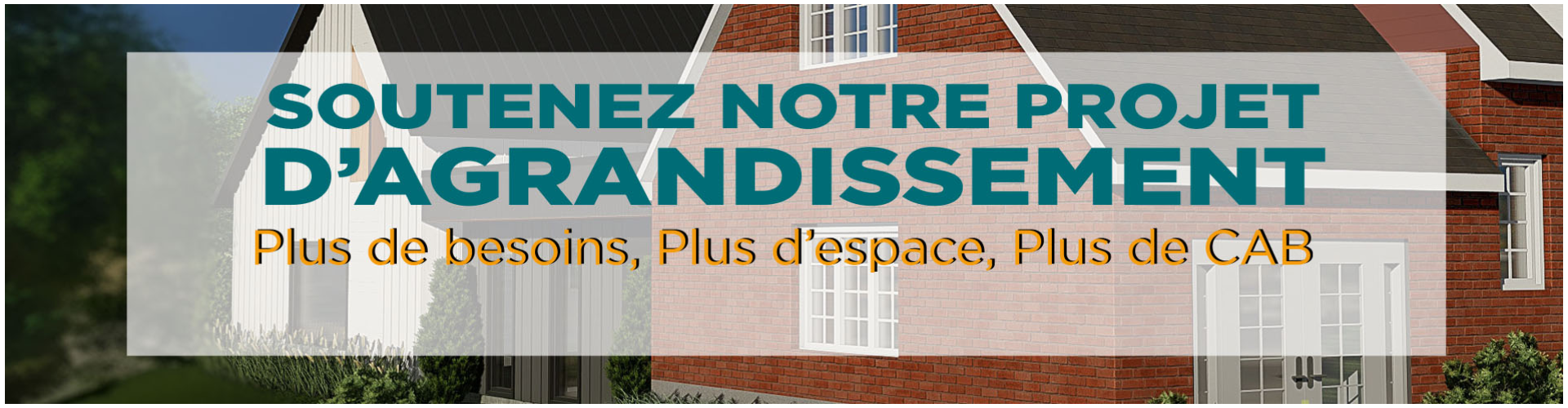 bannière d’agrandissement